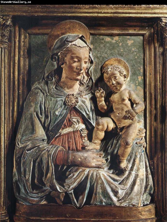 Andrea della Verrocchio Madonna aand child